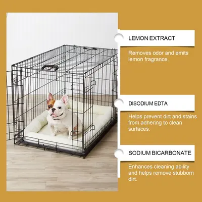YEGBONG evcil hayvan kafesi temizleyici, kedi ve köpek kokusu giderici