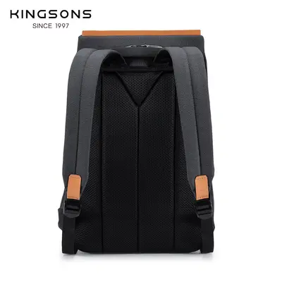 Jinsheng Anti-Theft USB Backpack, Dark Grey, Lightweight - 5