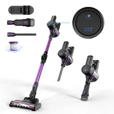 200W Brushless Cordless Handheld Vacuum Cleaner, High Suction, Mite Removal - 7