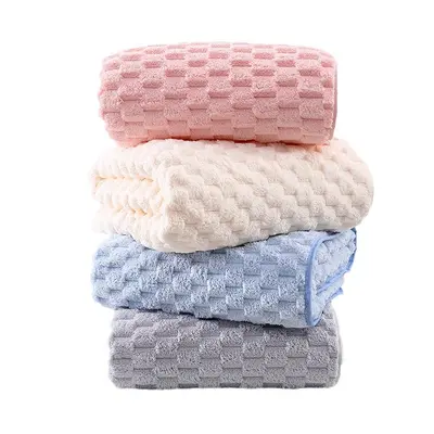 Korallenfleece-Handtuch Dreier-Set Geschenkbox - 6