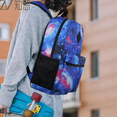 Men's Student Backpack, Water-Repellent, Laptop Compartment - 3