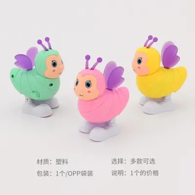 厂家直供动物集合上链发条玩具 多款式可选地摊热卖赠品玩具批发