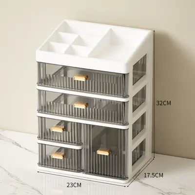 Cosmetics storage box drawer organizer desktop - 11