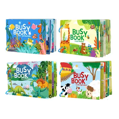 Stilles Aktivitätsbuch für Kinder - zum Reißen und Kleben - 10