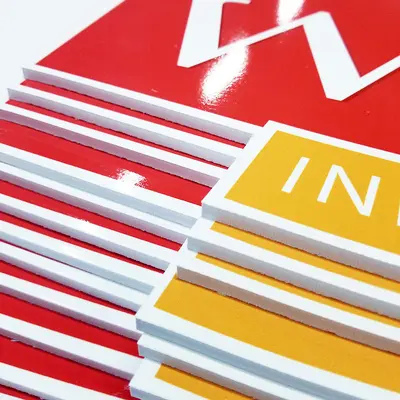 Irregular Shape KT Board Advertising Sign, PVC Hand-Held Sign, Custom Made - 8