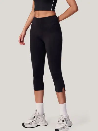 Damen Sport-Leggings, 7/8-Laufhose und Radhose, Yoga- und Fitnesskleidung