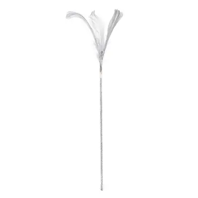 Long-Pole Cat Teaser Wand with Bells and Feathers, Chew-Resistant - 13