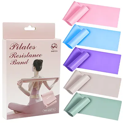 Yoga elastik direnç bandı, rehabilitasyon ve kuvvet antrenmanı - 6