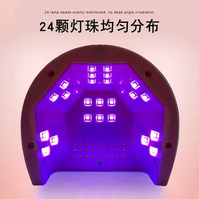 UV-LED-Nagellampe mit Diamantdekor, Nagellacktrockner - 4