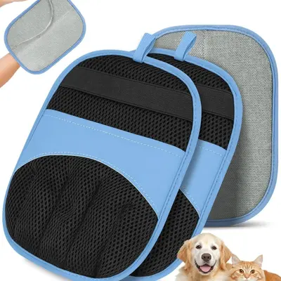 Pet Static Removing Hair Glove Cat Hair Cleaner Deshedding Brush Cat Hair Brush Lint Remover Hair Removal Tool Dog Hair Cleaning Magic