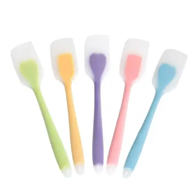 FDA semi-transparent large scraper integrated silicone scraper heat-resistant cake spatula kitchen baking tool
