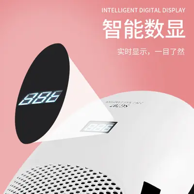 3-in-1 manicure lamp, 140W, vacuum polish function - 3