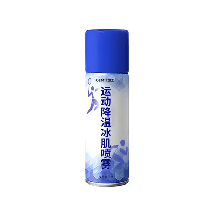 Ice Skin Spray Patch Private Label OEM Sports Injury Cooling Constant Temperature Cold Compress Acid Wanthon Knee Spray Custom OEM - 6
