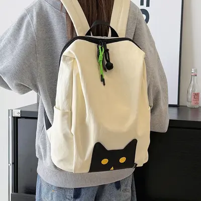 Großvolumiger Freizeit-Rucksack 2026 Sommerkollektion modisches minimalistisches Design Damen-Rucksack für Arbeit und Pendeln