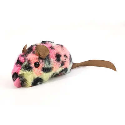 Realistic Sound Plush Mouse Cat Toy, Self-Play - 11