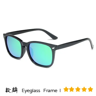 Night Vision Glasses Square Frame Polarized Sunglasses