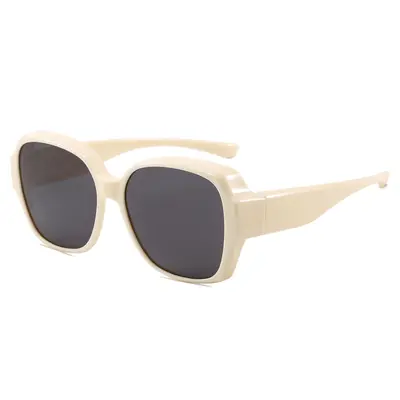 HD Polarized Clip-On Sunglasses for Myopia, Large Frame - 6