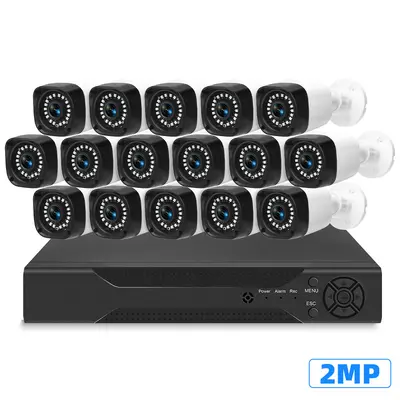 AHD CCTV surveillance set, 4/8/16 channel, high resolution, night vision - 10