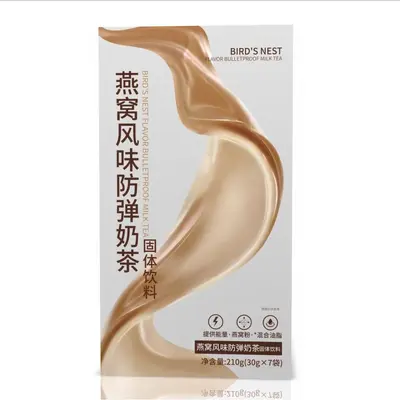 Bird's Nest Flavored Milk Tea, Low-Carb Energy Pack