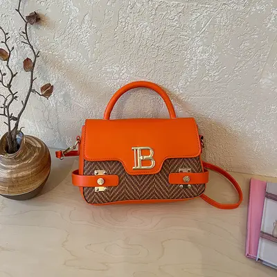 Women's Small Square Handbag, Korean-Style Solid Color, Crossbody, 2026 Model - 9