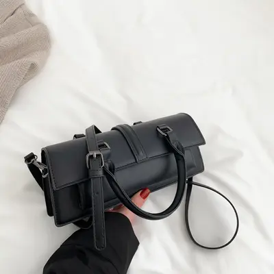 Damenhandtasche im Nischendesign, Schultertasche, edle Optik - 6
