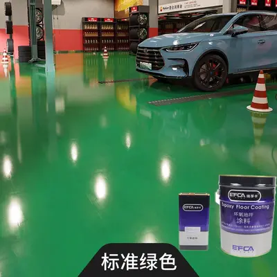Water-Based Polyurethane Floor Paint, Wear-Resistant, Acid and Alkali Resistant - 10