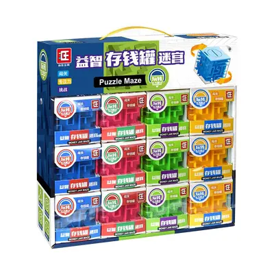 Kinder-Lernspielzeug-Set mit Labyrinth-Rätseln