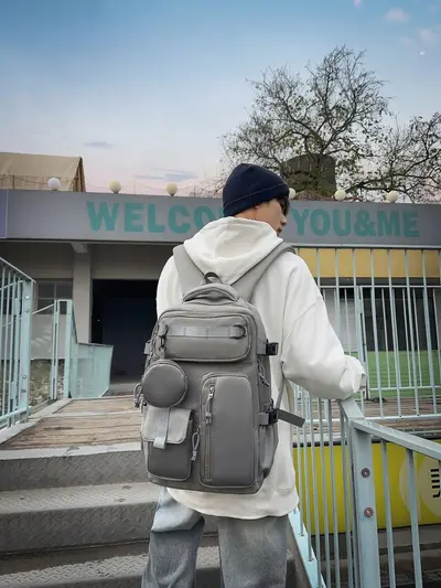 Laptop Backpack, Large Capacity, Business Travel, Multifunctional - 1