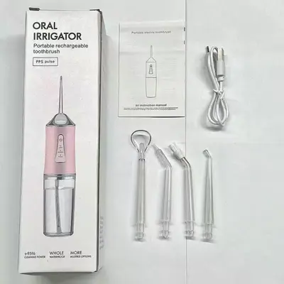 定制超声波除牙石洗牙器便携式去结石水牙线冲洗口腔电动冲牙器