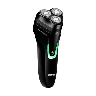 Magnetic Men's Triple-Head Electric Shaver, Rechargeable with Car Charger