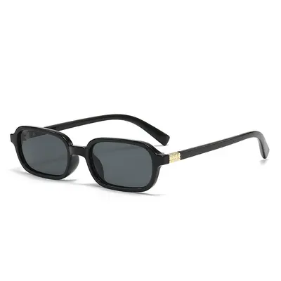 Square Small Frame Sunglasses Unisex Fashion Street Style - 2