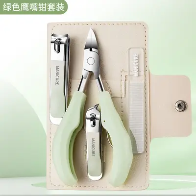 Nail clipper set stainless steel pedicure tools - 6