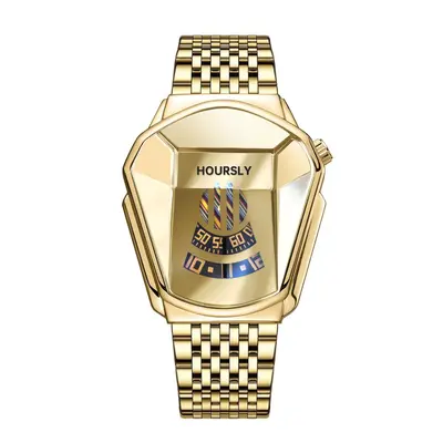 Erkek kuvars saati, su geçirmez, büyük kadran - 10