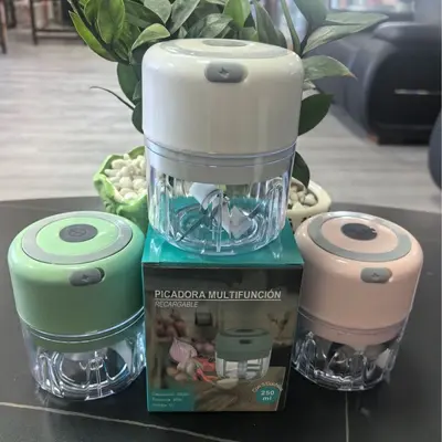 Wireless Electric Garlic Mincer Multifunctional Garlic Crusher Meat Grinder Kitchen Food Processor Blender Garlic Paste Maker - 2