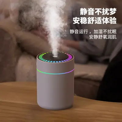 2025 yeni hava nemlendirici zamanlayıcı yatak odası için küçük renkli USB şarjlı ev araba mini atomizasyon