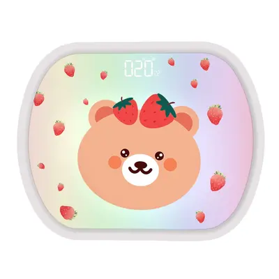 Akıllı Vücut Ağırlığı Ölçeği Vücut Yağ Ölçeği İnsan Tartı Evi Elektronik Ölçek Mini Diyet Ölçeği Logo Birimi Hediye Ölçeği