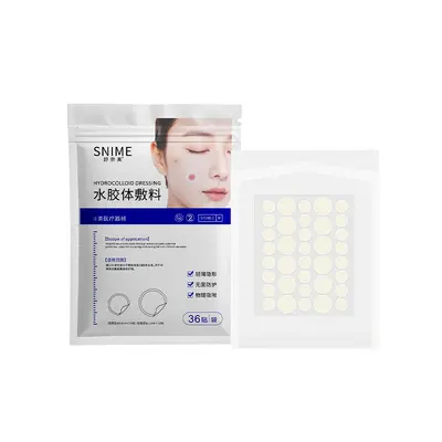 Shunai Sterile Hydrocolloid Invisible Acne Patch, Medical Wound Care - 6