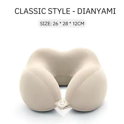 Memory Foam U-Kissen, Reisekissen für Nacken, atmungsaktiv - 13