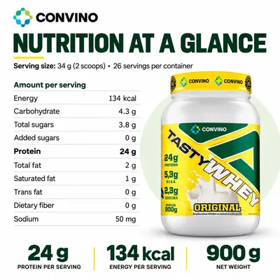 Triple concentrated whey protein powder