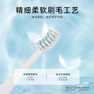 Electric Toothbrush, Sonic Vibration, Waterproof, Soft Bristles - 3