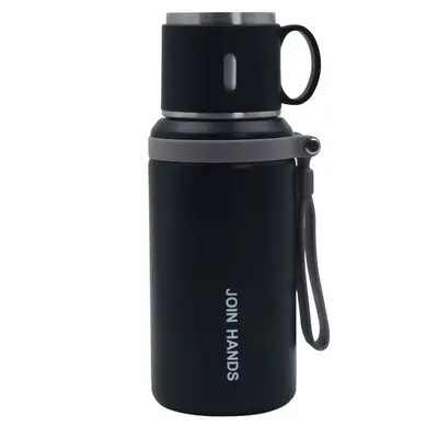 New model 316 stainless steel thermos cup, large capacity cup, simple and portable water cup, portable home-style thermos cup. - 8