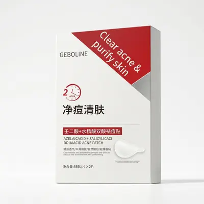 Gebaolian Invisible Acne Patch 72 Pieces, Day and Night Pimple Absorbing - 7