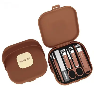 Nagelschneiderset mit Anti-Spritz-Funktion und Tragetasche - 6