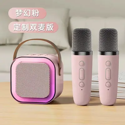 Cross-border Bestseller K12 Bluetooth Speaker with Microphone All-in-One Karaoke Machine Mini Outdoor Karaoke Speaker Manufacturer
