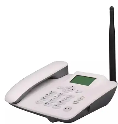 F317 2G GSM sabit hat telefon, çift SIM, FM radyo, yaşlılar için - 8