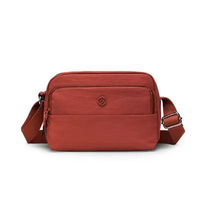 Women's Shoulder Bag, Water-Repellent Nylon Small Square Bag - 12