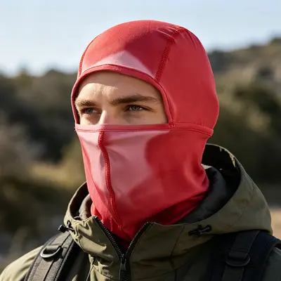 Windproof Cycling Face Mask, Ski Neck Gaiter - 12