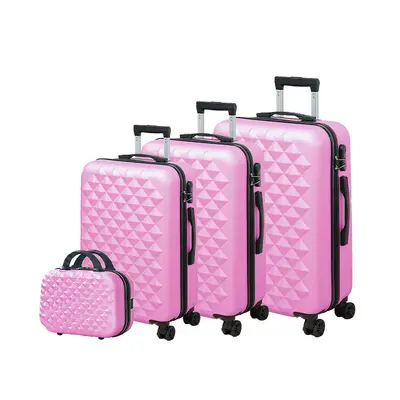 Luggage Set with Combination Lock Travel Suitcase - 1