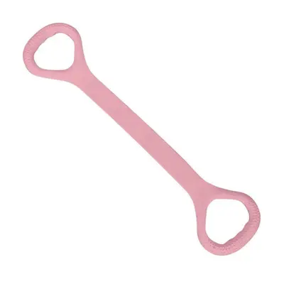 Anti-Slip Figure-8 Chest Expander with Massage Handles, Yoga Resistance Band