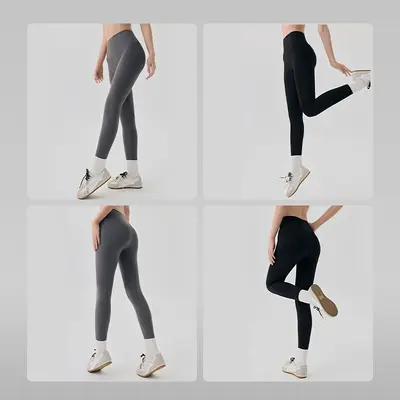 Kalça Kaldırıcı Yoga Taytı, 3D Kalça Yastığı, Yüksek Bel, Daralan